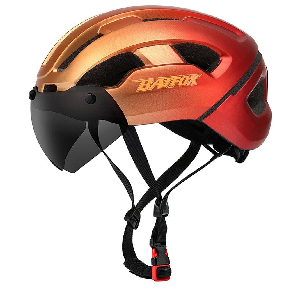 Casque vélo visière pluie