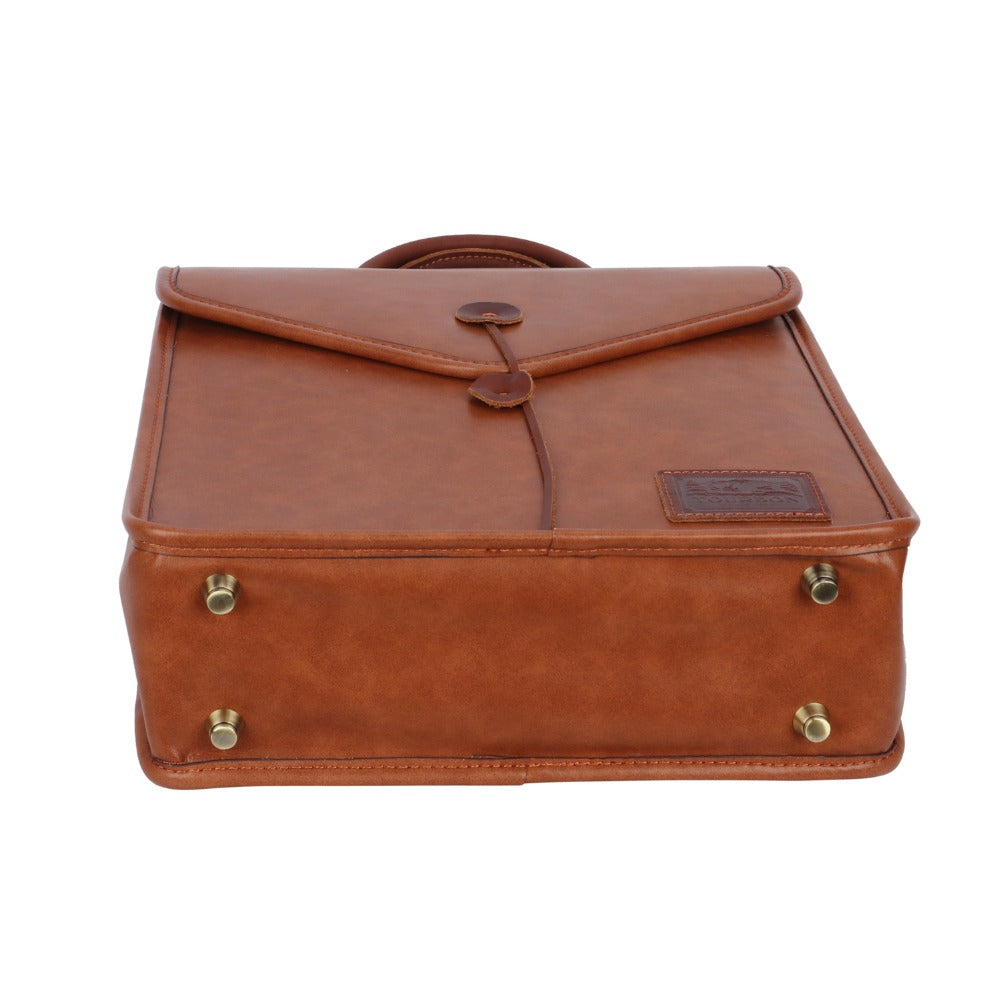 Sacoche sac à dos porte bagage arrière cuir vintage Pédale Maurice