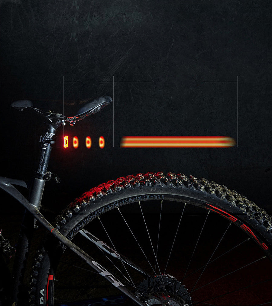 Éclairage vélo arrière LED rechargeable Pédale Maurice
