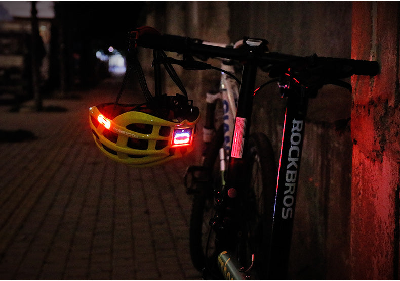 Casque vélo lumineux LED VTT ultra-léger Pédale Maurice