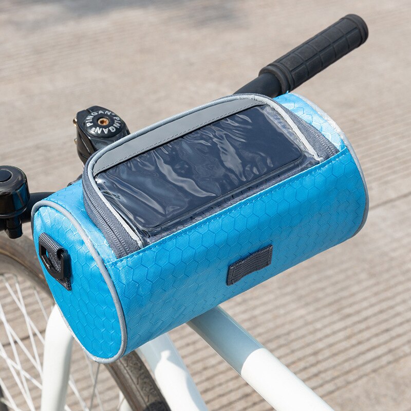 Sacoche de guidon pour vélo étanche avec support téléphone Pédale Maurice