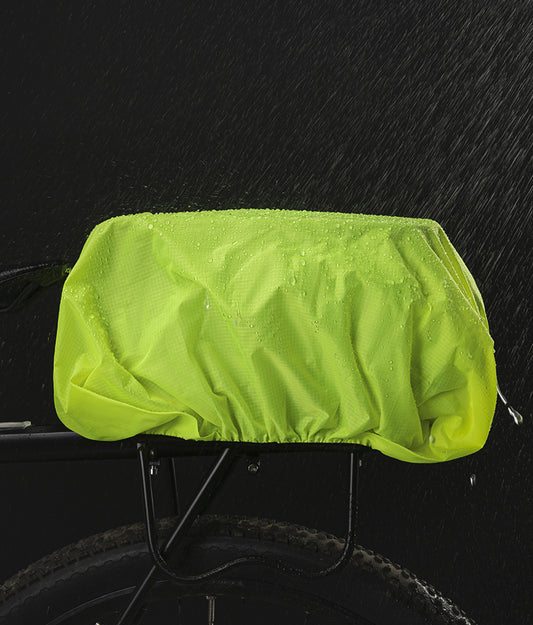 Sacoche porte bagage arrière de vélo 10L verte & noir étanche