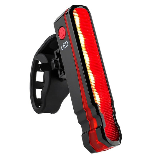 Éclairage vélo arrière LED USB avec support