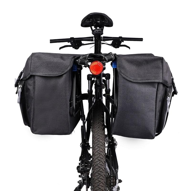 Sacoche double 25L porte bagage arrière pour vélo Cyclogo
