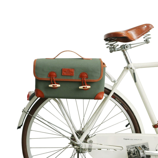 Sacoche porte bagage arrière vélo multi-usages vintage