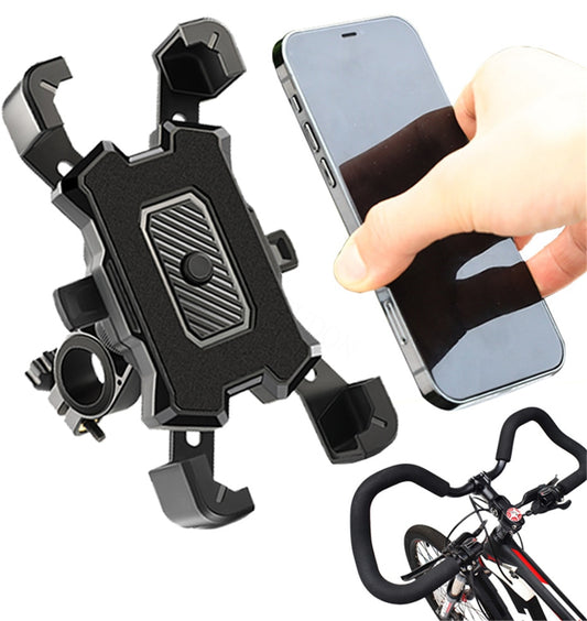 Support téléphone vélo protection angle
