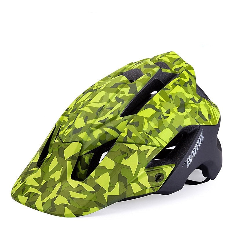 Casque vélo VTT montagne ultra-léger camouflage Pédale Maurice